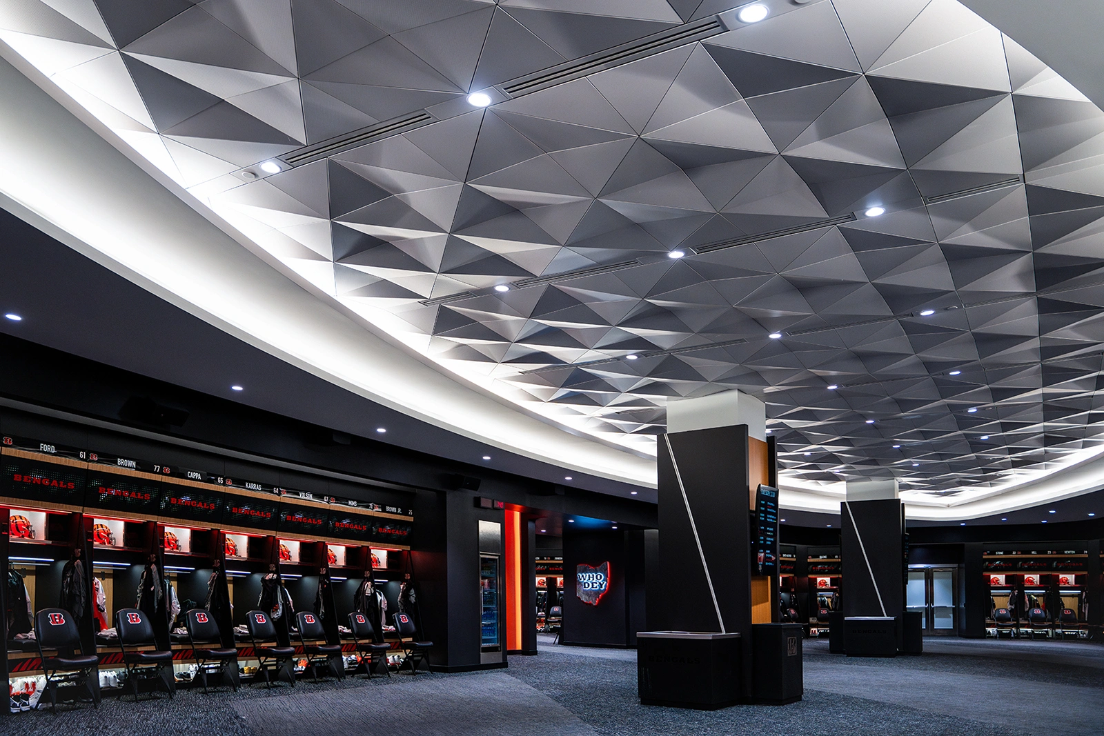 Cincinnati Bengals Locker Room