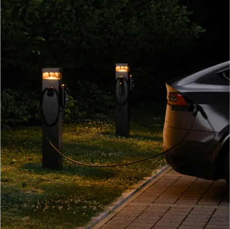 EV Charging Light Bollard