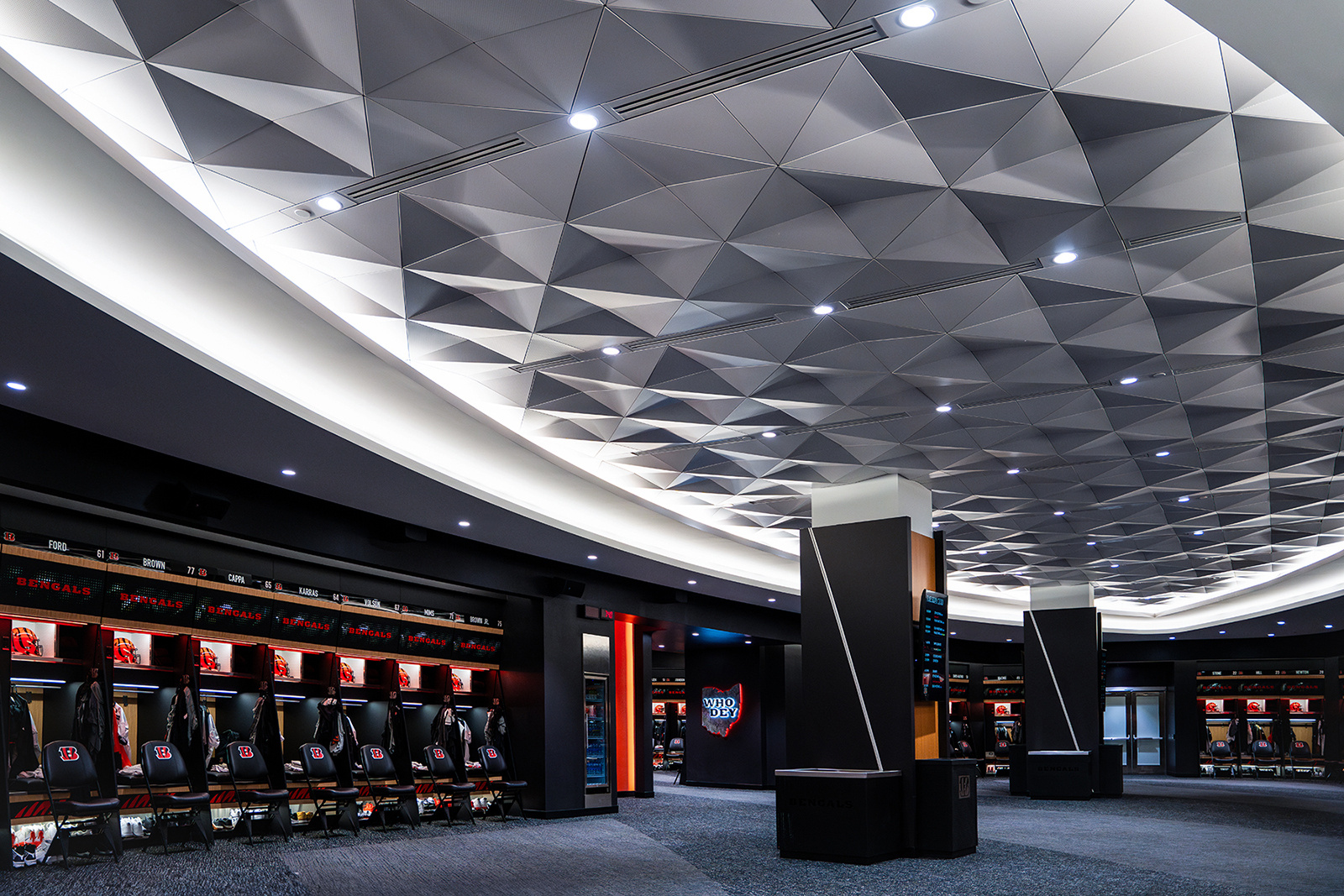 Cincinnati Bengals Locker Room