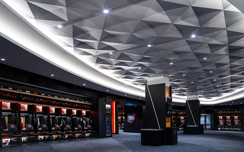 Cincinnati Bengals Locker Room